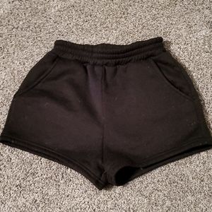 Shein fleece shorts size XS